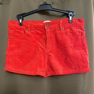 Corduroy Shorts